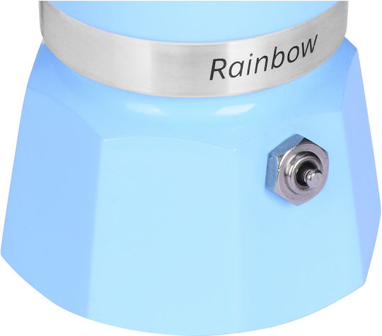 Bialetti Rainbow Cafetieră Pentru Plită Espresso 1 Cupă Albastră