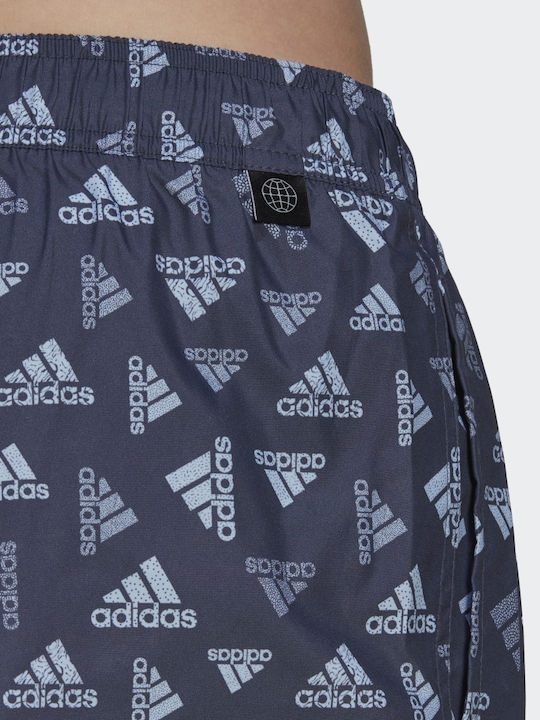 Performance Men's Swimwear Shorts Shadow Navy / Blue Dawn with Patterns