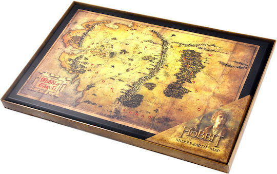 Lord Of The Rings - Middle Earth Map Πίνακας σε Καμβά 36.5x23cm