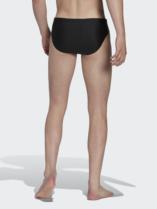 adidas Classic 3-Stripes Men's Swimwear Slip Black