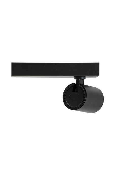 GloboStar Leonardo Double LED Natural White Spot in Black Color