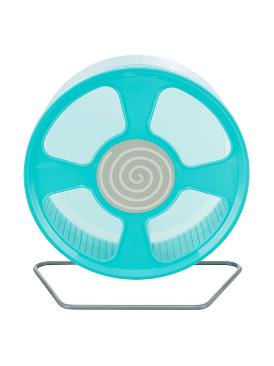 Trixie Exercise Wheel Nagetier Spielzeug Rad Kunststoff Blau 20cm. Hellblau