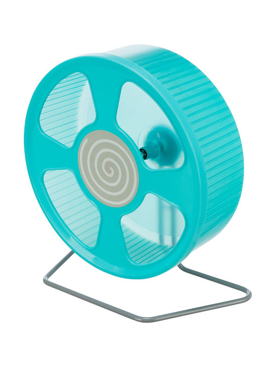 Trixie Nager-Spielzeug Rad Kunststoff Hellblau 20cm Hellblau Trixie Nager-Spielzeug Rad Kunststoff Hellblau 20cm Hellblau