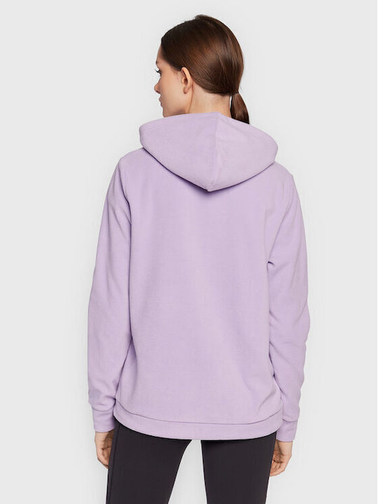 4F Women's Fleece Sweatshirt Purple