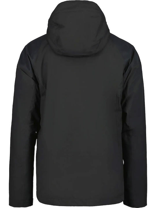 Marl Winter Jacket Black