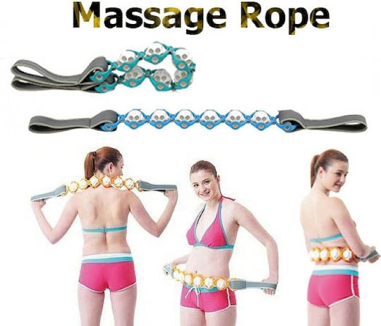 Massage Rope 400.100 cu Sfoara de masaj pentru gât Roz