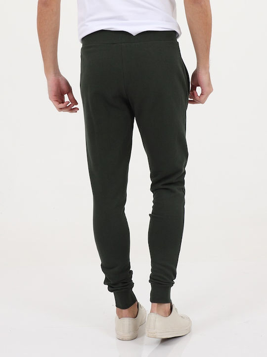 Beverly Hills Polo Club Men's Sweatpants with Rubber Green