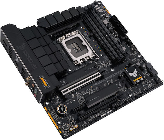 Asus TUF GAMING B760M-PLUS D4 WIFI Дънна Плата ATX с Intel 1700 Сокет 90MB1DG0-M0EAY0