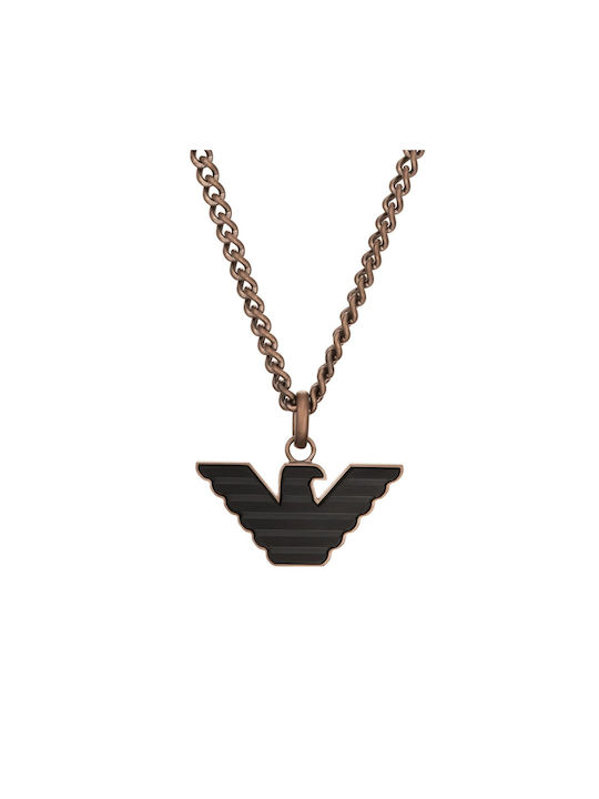 Emporio Armani Necklace from Gold Plated Steel