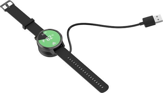 Καλώδιο με Βάση Φόρτισης Μαύρο (Garmin Fenix 7/7S)