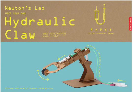 Kikkerland Holz-Bauspielzeug Hydraulic Claw