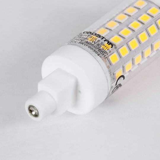 GloboStar LED-Lampe 7W 78mm für Fassung R7S und Form R80 Kühles Weiß 847lm