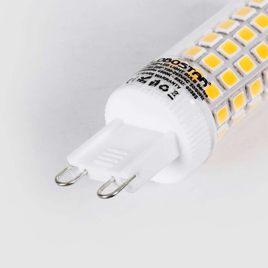 GloboStar LED крушка 6W 80mm за фасунга G9 Топло бяло 816лм