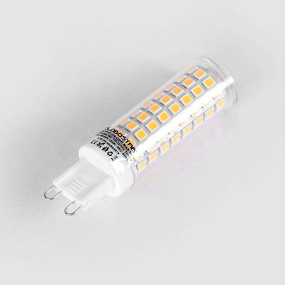 GloboStar LED Lampen für Fassung G9 Warmes Weiß 816lm 1Stück