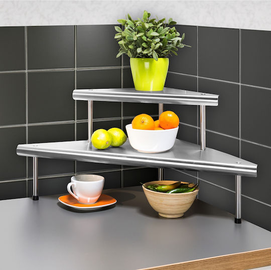 Wenko Настолна Стойка Inox 48.5x48.5x31см Сребрист