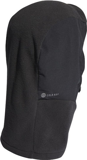 Volles Gesicht Männer Fleece Beanie in Schwarz Farbe