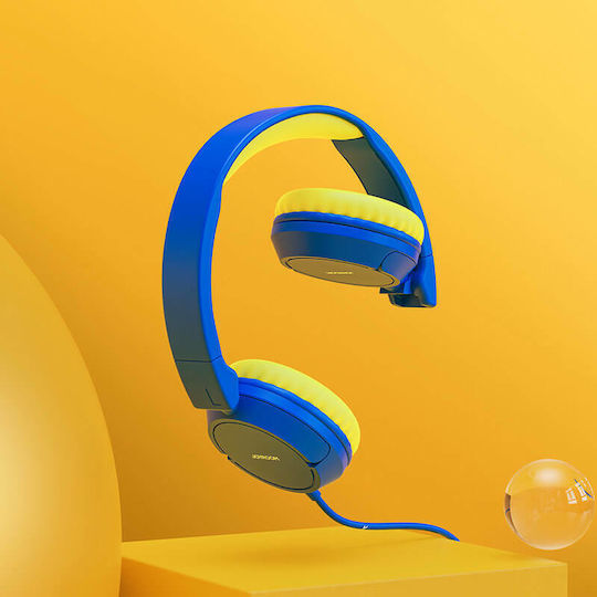 Joyroom JR-HC1 Cu fir Pentru copii On Ear Căști Yellow / Blue