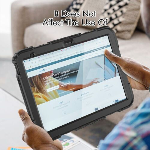 Tech-Protect Umschlag Rückseite Robust Schware (iPad 2022 10,9 Zoll)