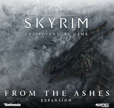 Modiphius Entertainment Game Expansion The Elder Scrolls V: Skyrim – The Adventure Game: From the Ashes for 1-4 Players 14+ Years (EN)