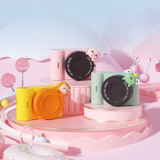 C5 Compact Φωτογραφική Μηχανή 48MP με Οθόνη 3" και Ανάλυση Video Full HD (1080p) Frog Green