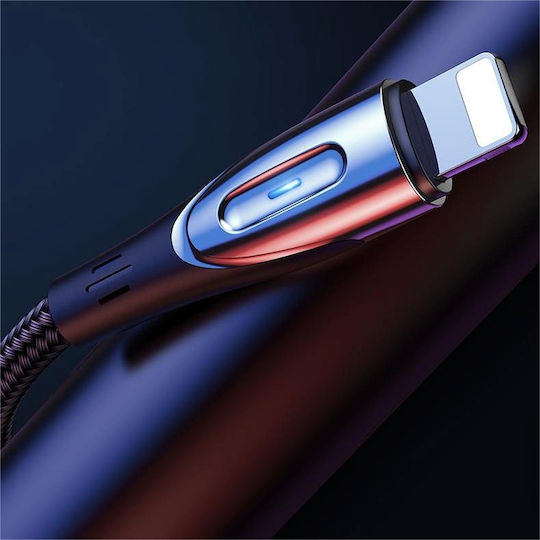 Joyroom S-M411 Braided USB-A to Lightning Cable Silver 3m 039200