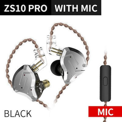 KZ In-ear headphones Earbuds ZS10 Pro Silver