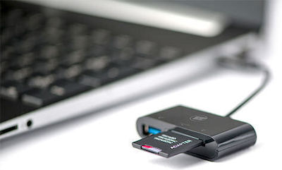 Lamtech Card Reader Type-C για SD/microSD
