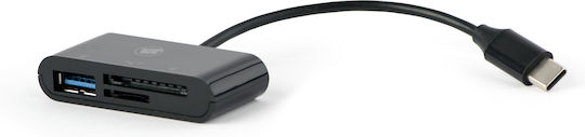 Lamtech Card Reader Type-C για SD/microSD