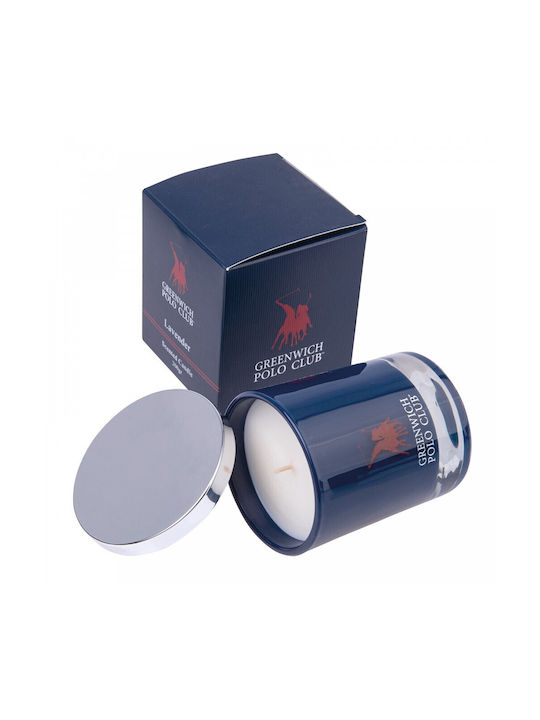 Greenwich Polo Club Aromatisches Kerze Essential Fragrances Collection in Gefäß mit Parfüm LAVENDER 200gr