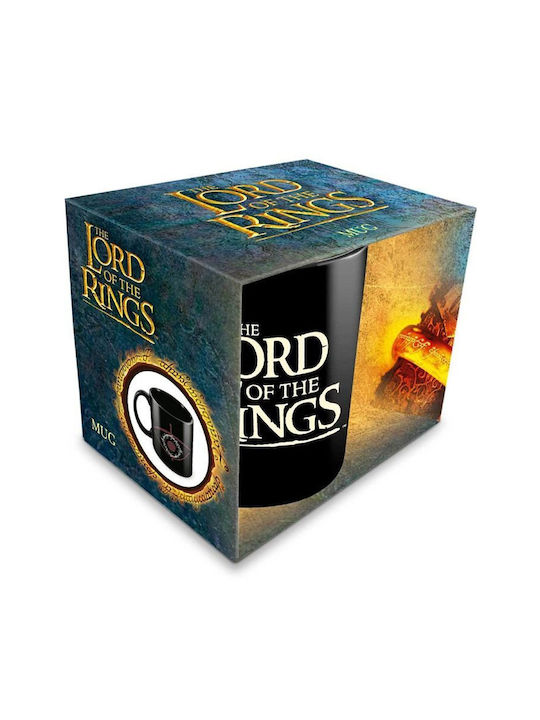 Grupo Erik The Lord Of The Rings Чаша Керамично Черен 300мл
