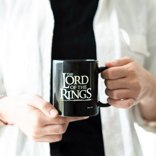 Grupo Erik The Lord Of The Rings Becher Keramik Schwarz 300ml
