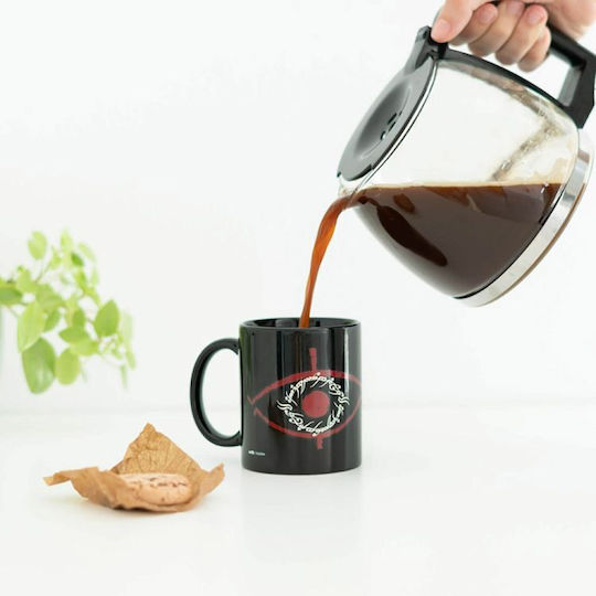 Grupo Erik The Lord Of The Rings Becher Keramik Schwarz 300ml