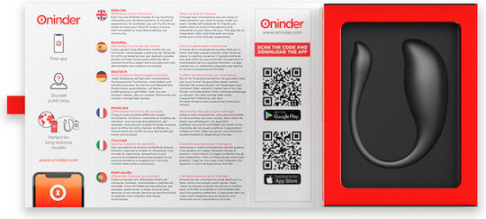 Oninder Vibratoren Ei mit Fernbedienung Vibrating Ei Graue