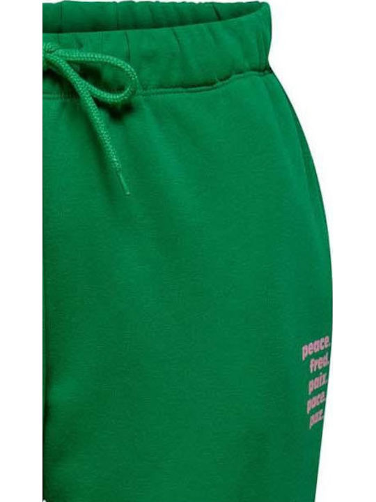 Pantaloni de Trening cu elastic Verde