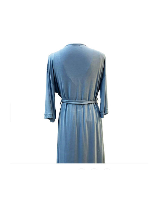 Vamp Winter Women's Robe Light Blue