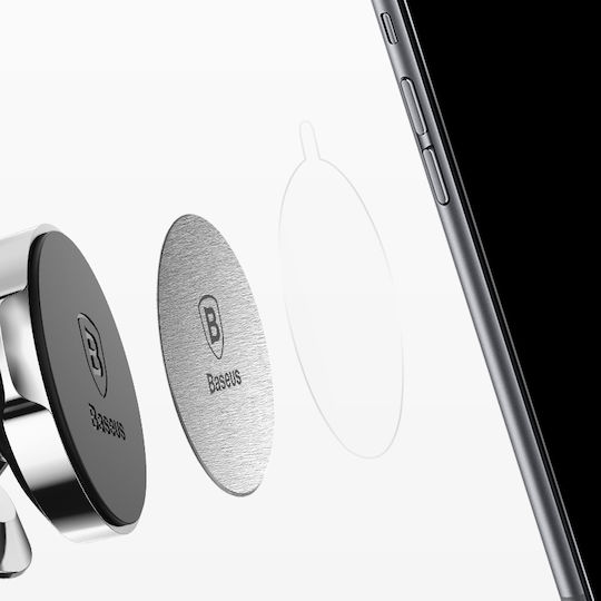 Baseus Car Mobile Mount with Magnet Silver
