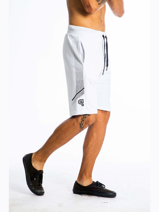 Paco & Co Men's Athletic Shorts White