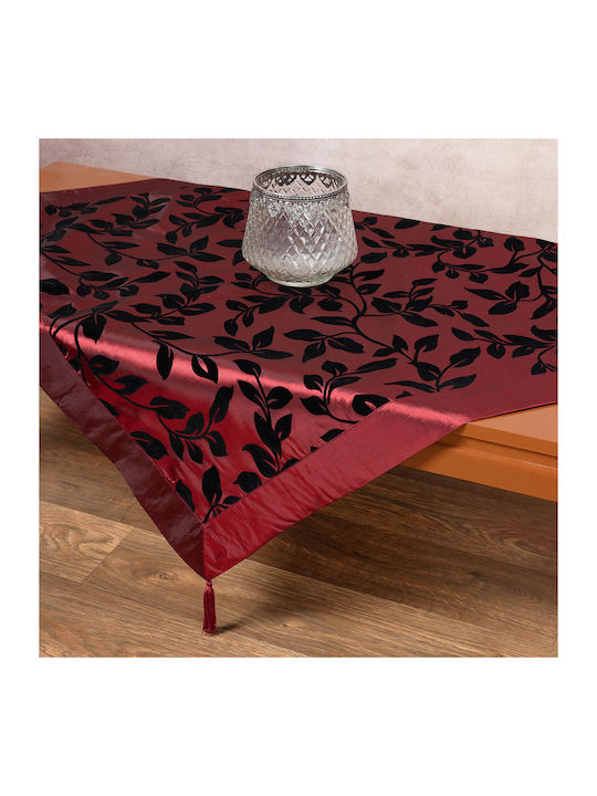 Silk Fashion Kariert 081 Burgundisch 85x85cm