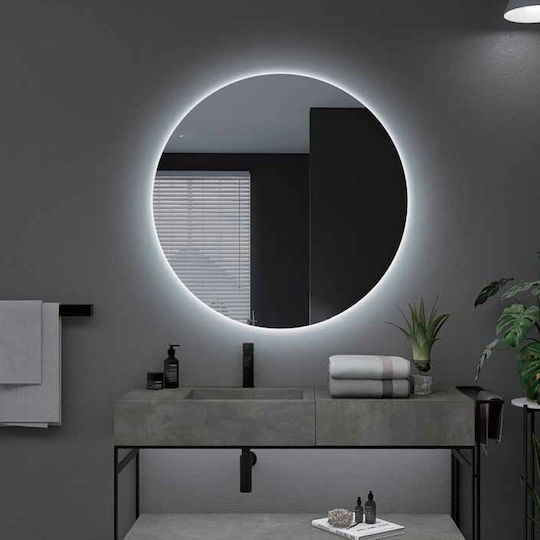 Imex Кръгло Банско Огледало LED 60x60см