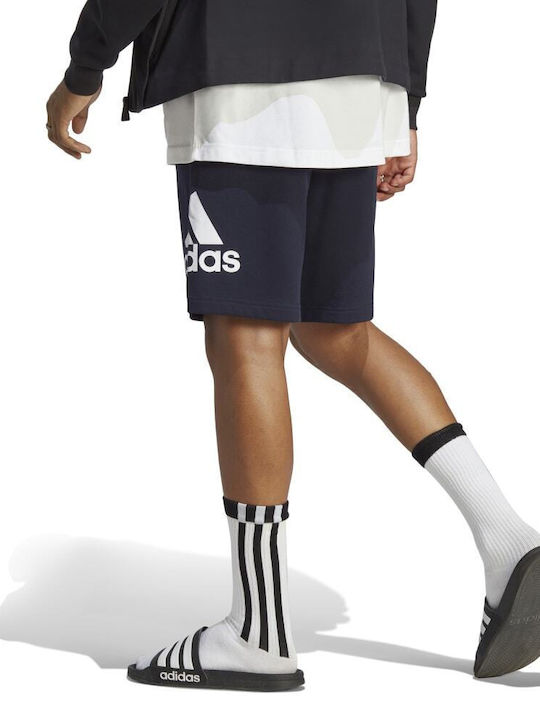 adidas Essentials Big Logo French Terry Αθλητική Ανδρική Βερμούδα Navy Μπλε adidas Essentials Big Logo French Terry Αθλητική Ανδρική Βερμούδα Navy Μπλε