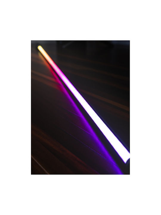 Ibiza Sound LED Stehlampe H150cm. mit RGB Licht Weiß