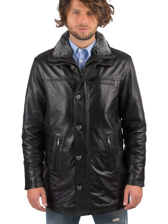 5060 Leather Jacket Black