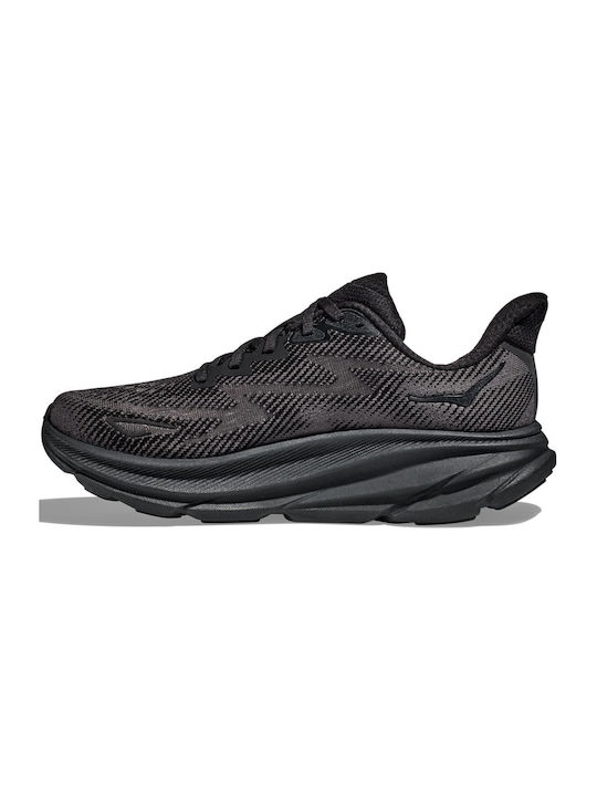 Clifton 9 Damen Sportschuhe Laufen Schwarz
