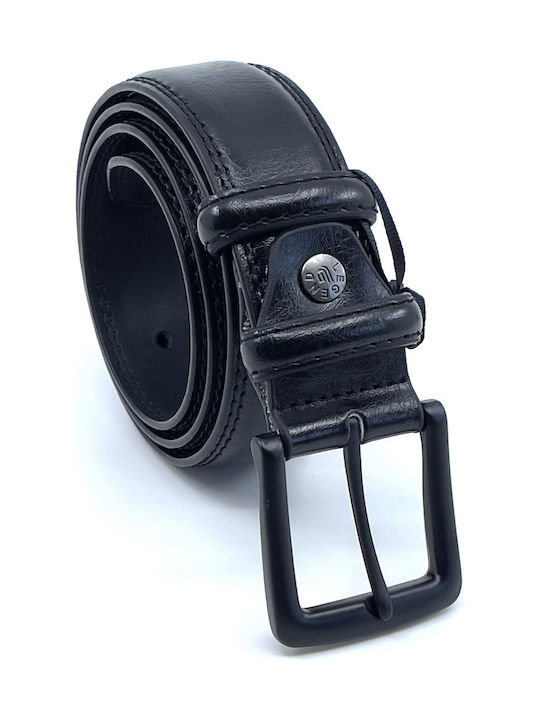 LEATHER BELT BLACK LEGEND LGD-1758-A