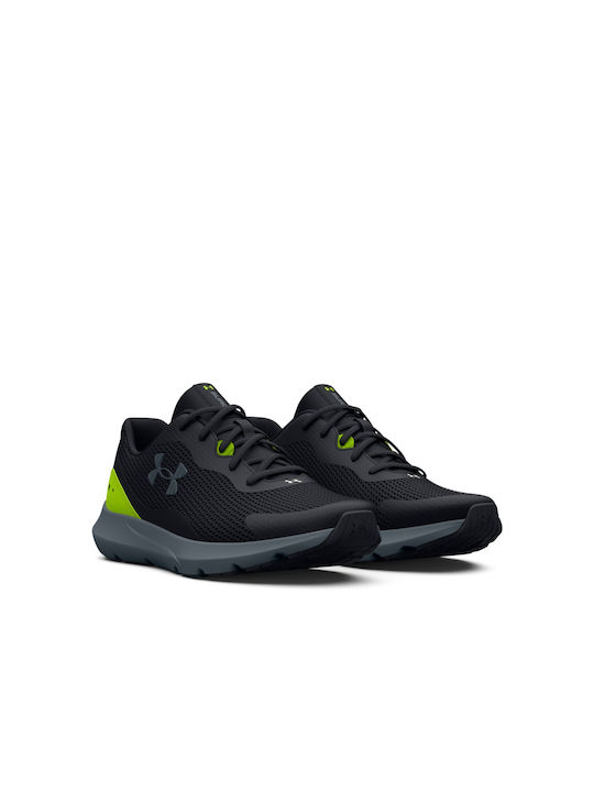 Under Armour Surge 3 Bărbați Pantofi sport Alergare Negre