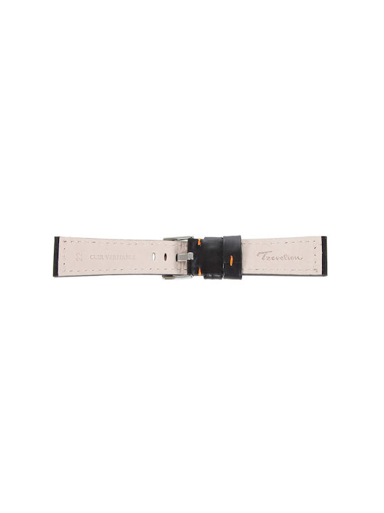 Tzevelion Leather Strap Coffee 24mm