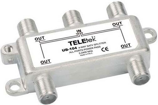 Astrasat 1/2 5-2400MHz Max-Plus Splitter Satellite