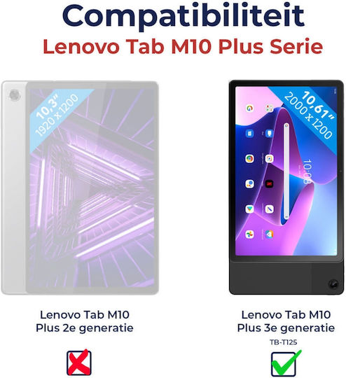 Rosso Gehärtetes Glas (Lenovo Tab M10 Plus (3. Generation))
