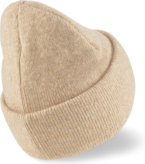Archive Beanie Γυναικείος Σκούφος Πλεκτός σε Μπεζ χρώμα