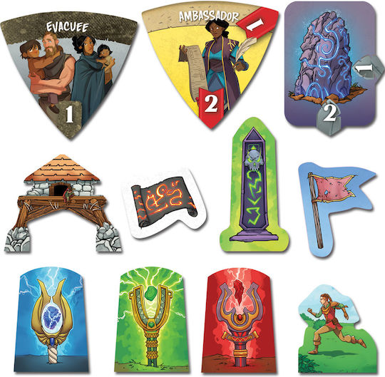 Brettspiel Castle Panic für 1-6 Spieler 10+ Jahre Fireside